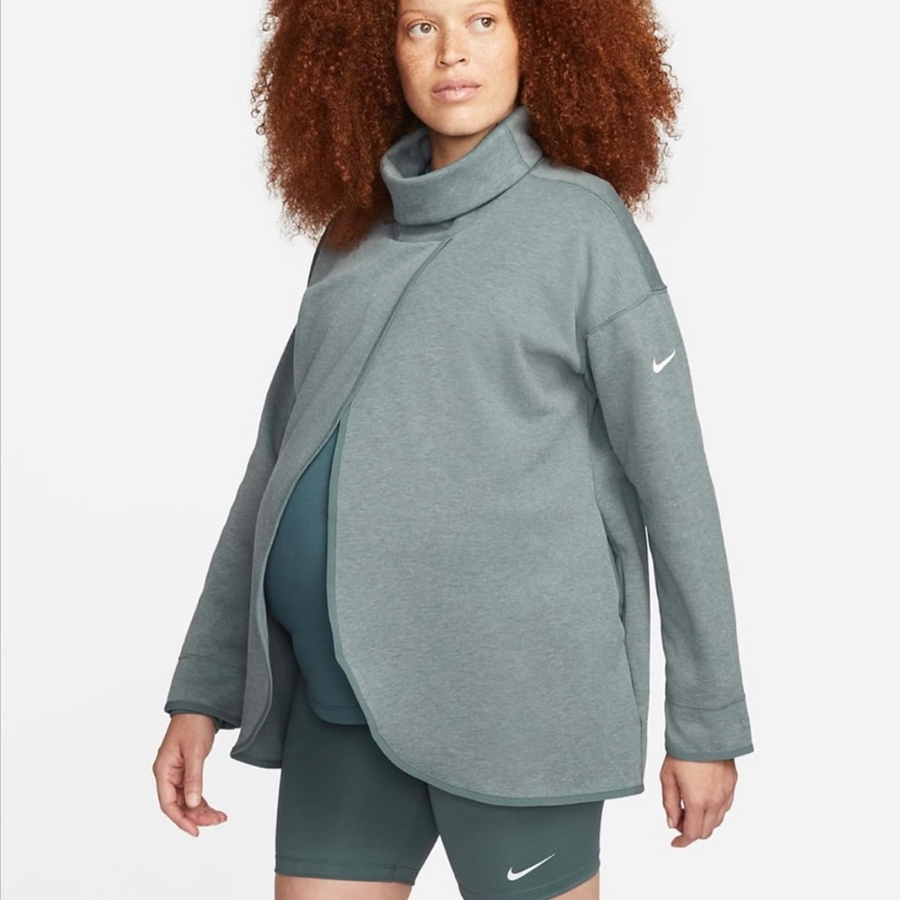 Nike Maternity High Neck Sweatshirt.